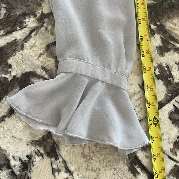 Iris Setlakwe Sheer Frill Blouse 10 - Picture 7 of 7